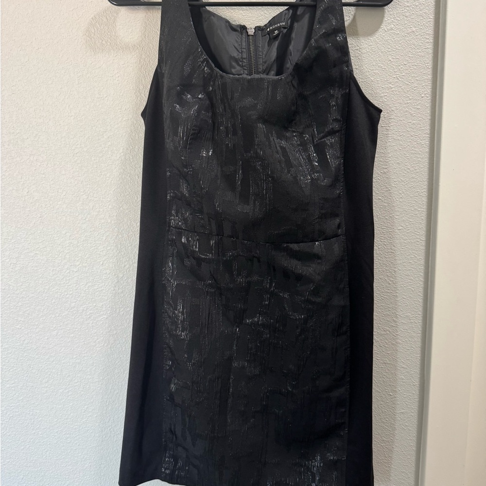 I ❤️ Ronson Elegant Black Sleeveless Dress